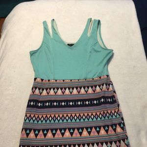 Slimming summer dress